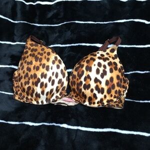 Victoria’s Secret Leopard Print Push-up Bra